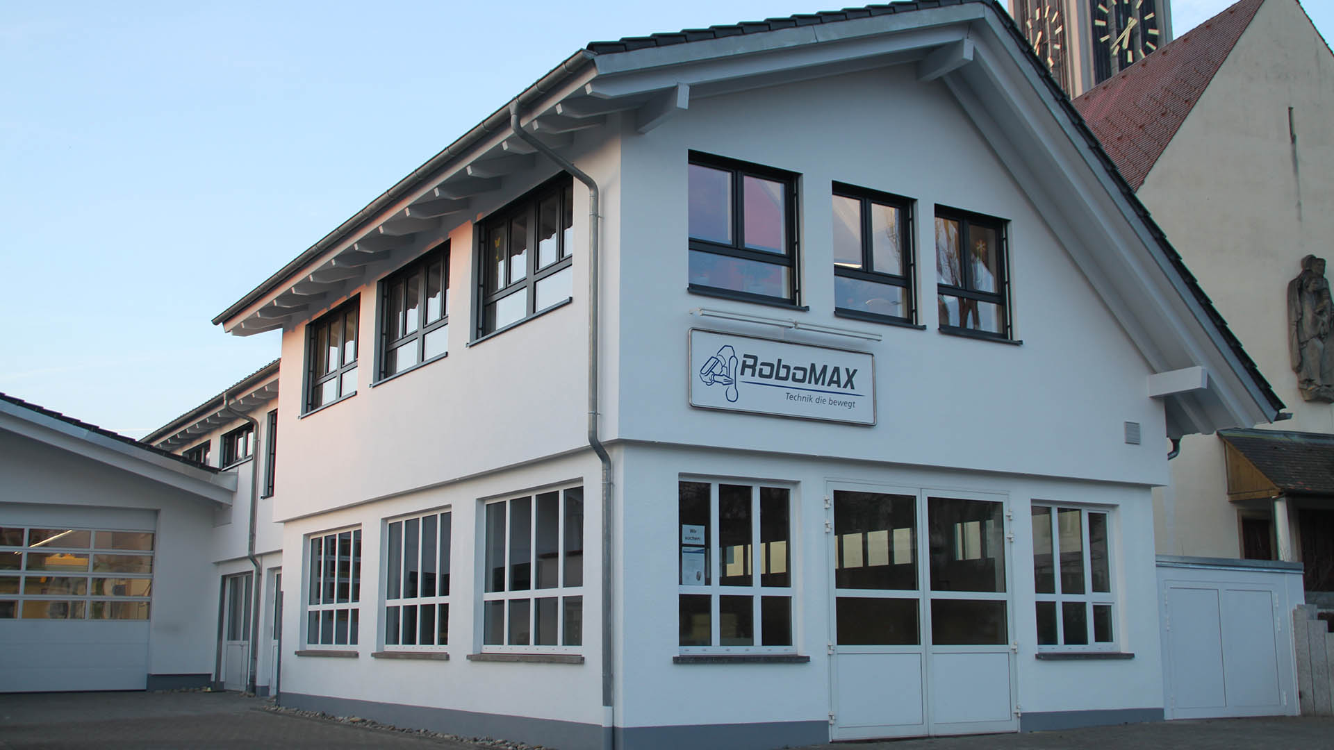 Firmengebäuder der RoboMAX GmbH in Blumberg